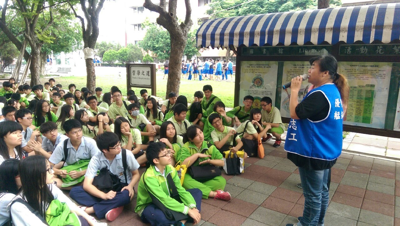 會長與考生共勉